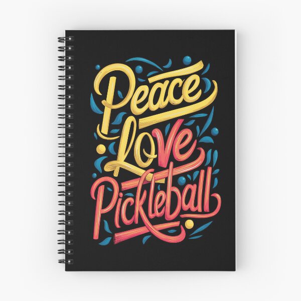 Item preview, Peace, Love and Pickleball designed and sold by VibeHiveThreads.