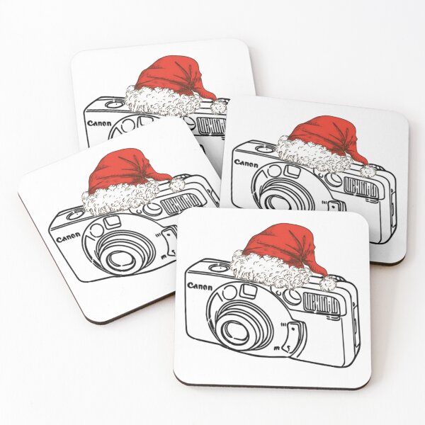 Item preview, CHRISTMAS 35mm Point and Shoot Film Camera Drawing designed and sold by Film Camera Nerds.