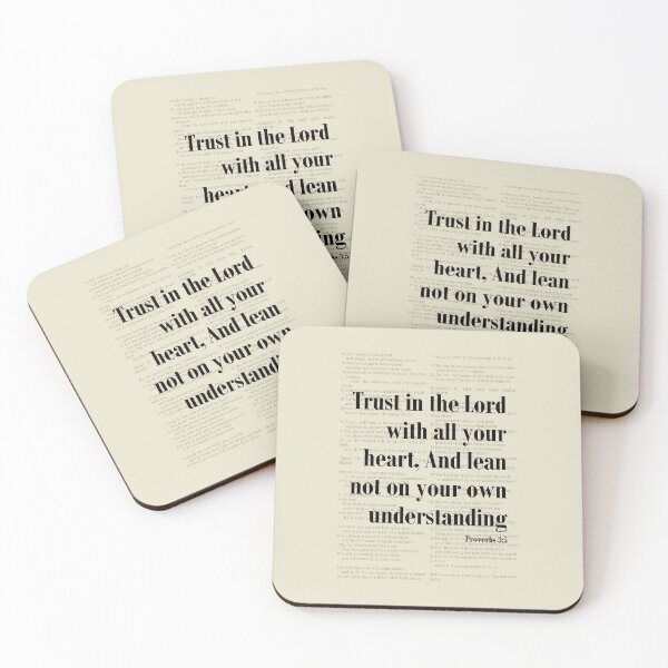 Item preview, Proverbs 3 5 Bible Verse Quote Inspirational Christian Art designed and sold by kakarikihill.