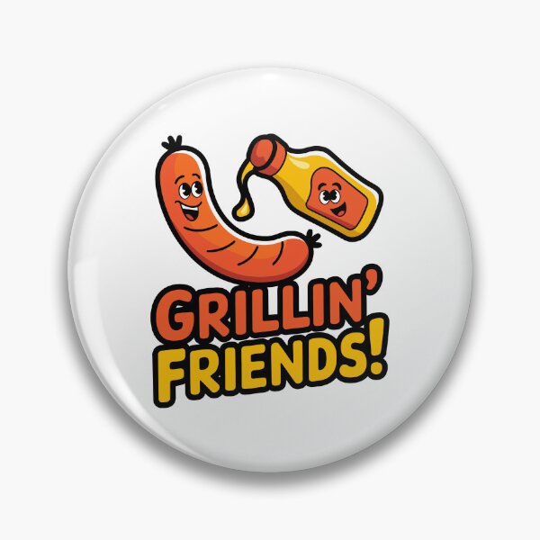 Item preview, Grillin’ Friends! designed and sold by Skelen2014.