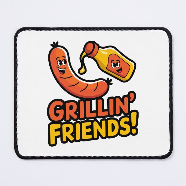 Item preview, Grillin’ Friends! designed and sold by Skelen2014.