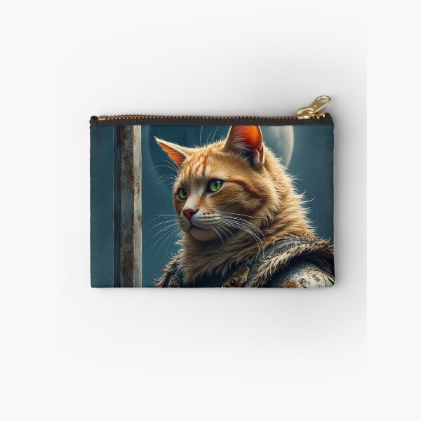 Item preview, Gato vikingo de bosque naranja designed and sold by NPC-Trader.