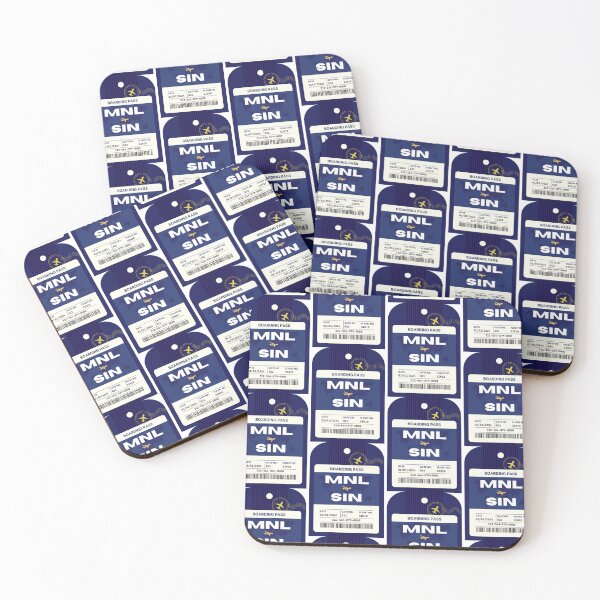 Item preview, Manila to Singapore Boarding Pass designed and sold by Local Folk.