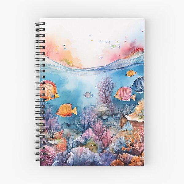 Item preview, A vibrant underwater scene with colorful coral reefs and fish designed and sold by homydesign.