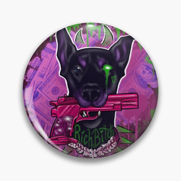 Item preview, Bad Dog designed and sold by CeceLeeTattoos.