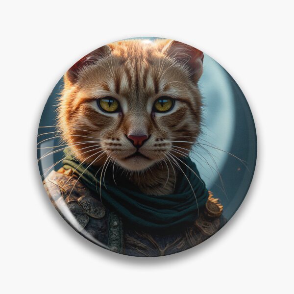Item preview, Cute Norwegian Forrest Cat Viking Worrier designed and sold by NPC-Trader.