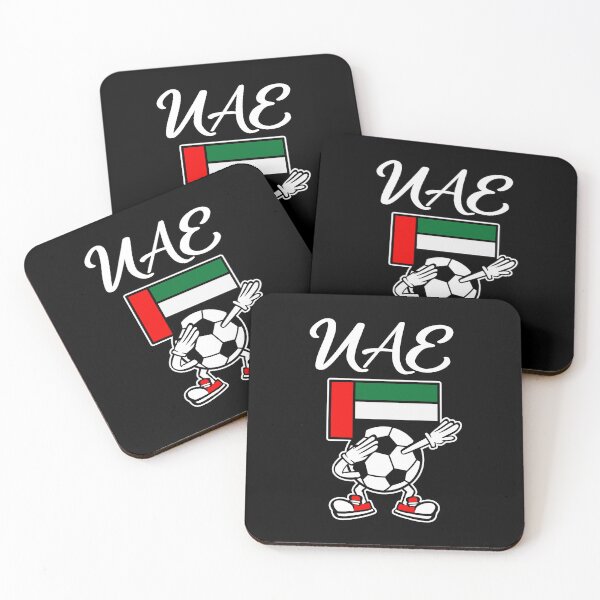 Item preview, UAE - Dabbing Football Soccer Ball - UAE Flag designed and sold by Darling DeDe.