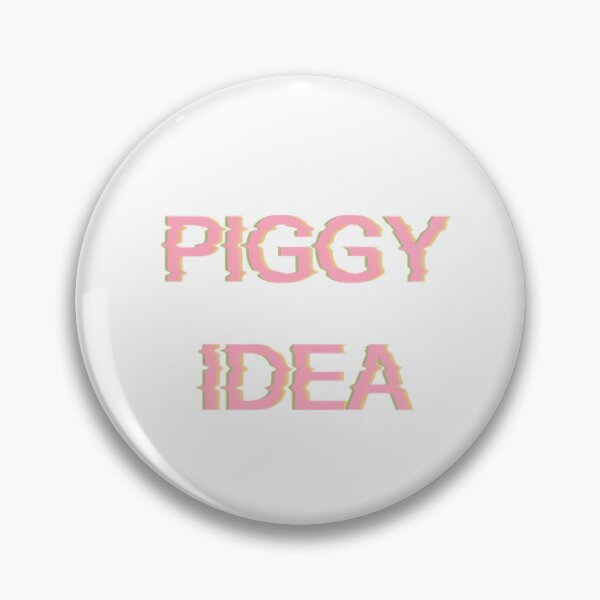Item preview, Piggy Idea With Glitch Text Effect  designed and sold by MichaelLopen.