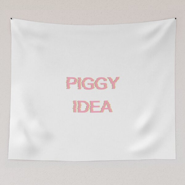 Item preview, Piggy Idea With Glitch Text Effect  designed and sold by MichaelLopen.
