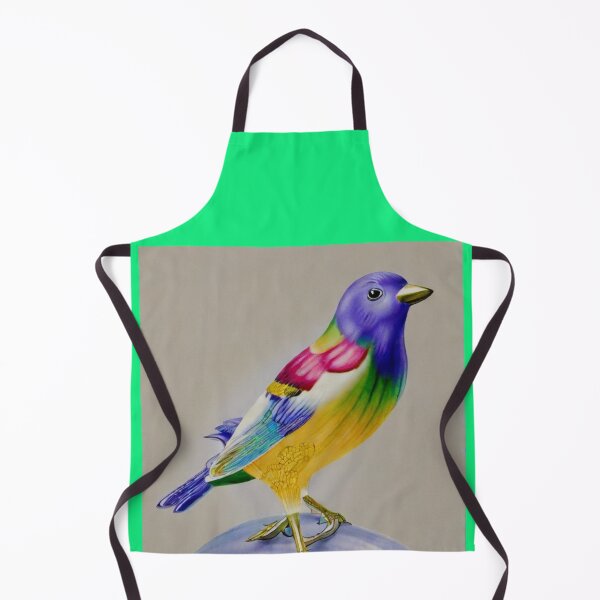 Item preview, Multicolored Tanager porcelain style design designed and sold by ruiztiger70.