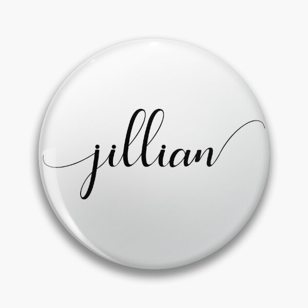 Item preview, Jillian - Custom name on delicate black cursive font designed and sold by To the Lua.