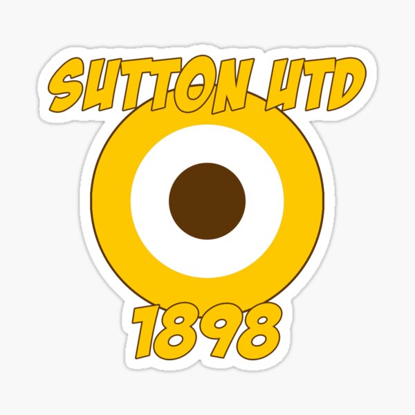Sutton Utd Roundel Sticker