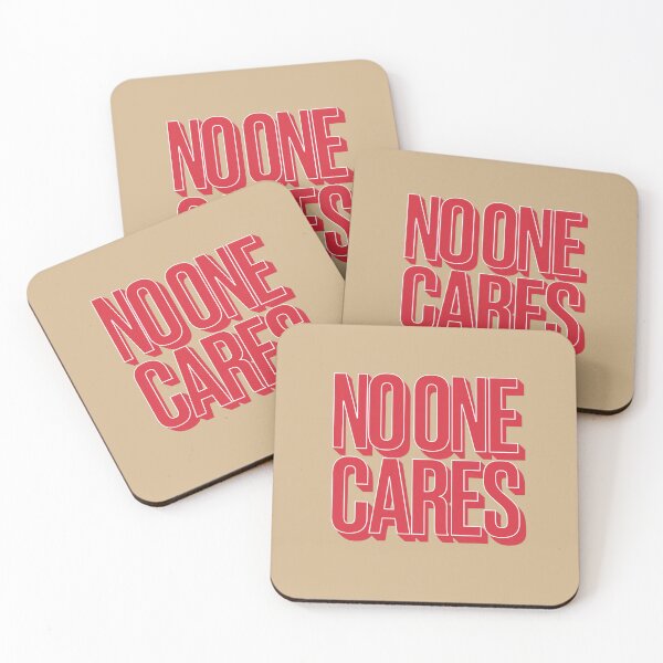 Item preview, No One Cares designed and sold by Peter Stawicki.