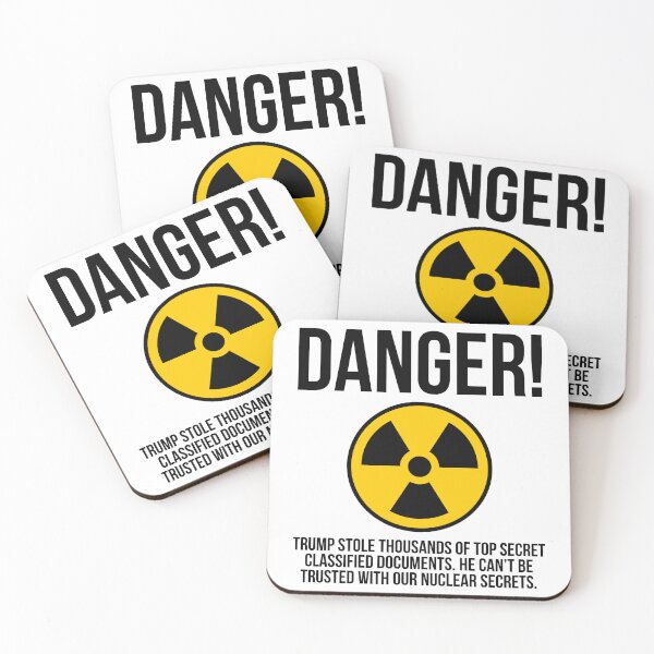 Item preview, Danger! Trump can’t be trusted with national security secrets.  designed and sold by Rachel the Artist .