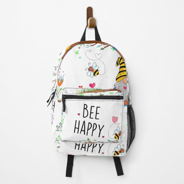 Item preview, Beekeeper Gnome with bees, flower and nature. Bee Happy Spring is here! designed and sold by Pascale Breton.