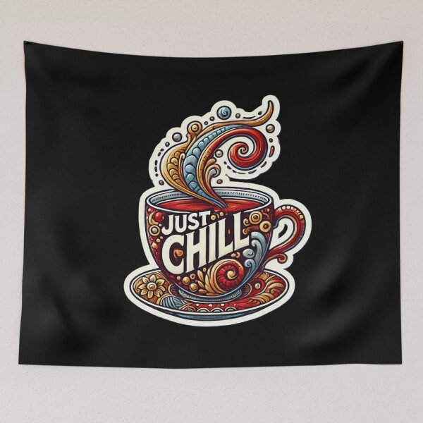 Item preview, Relaxing Hot Tea designed and sold by PinUpPizzazz.