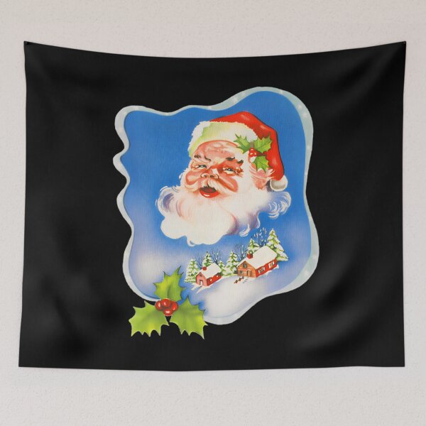 Item preview, Santa Claus with a Winter Village designed and sold by Eilteradde3.