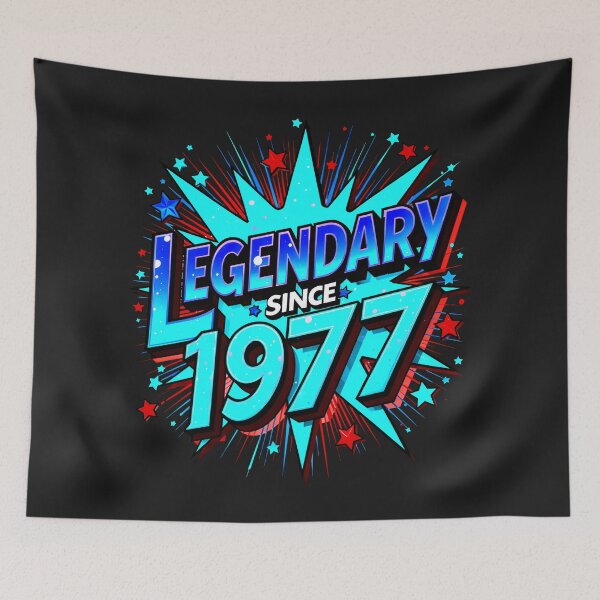 Item preview, Legendary Since 1977 Cool Birthday Quote designed and sold by TheArtOfPat.