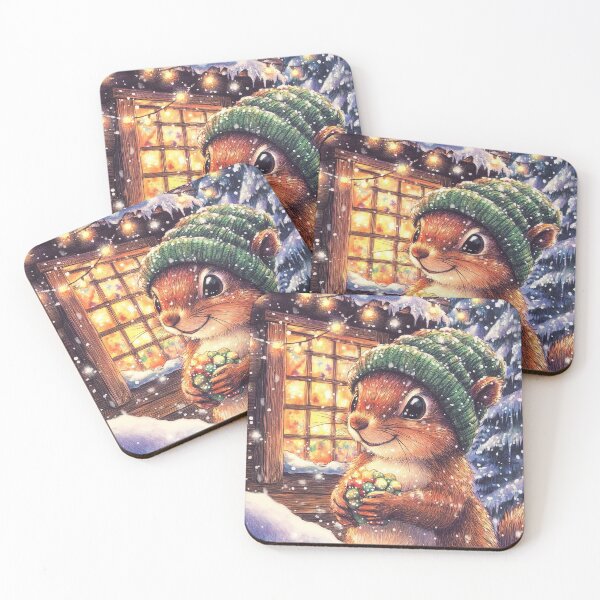 Item preview, Christmas squirrel designed and sold by sisicooper.