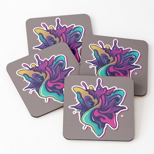 Item preview, Abstract blooming flower designed and sold by RedVelvetUtd.