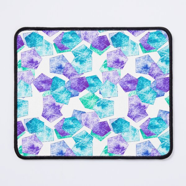 Item preview, Marble tile crystal blue turquoise color designed and sold by fuzzyfox.