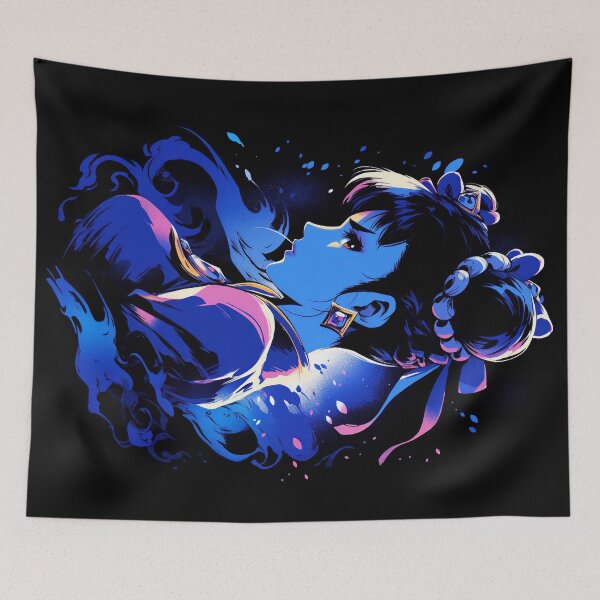 Item preview, Chun Li Graffiti designed and sold by SchellStation.