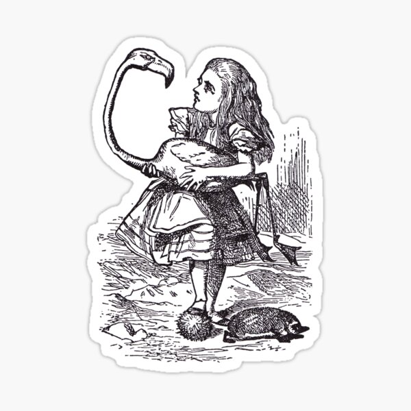 The Flamingo Sticker