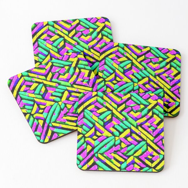 Item preview, tetris style colorfull desing art  designed and sold by ruiztiger70.
