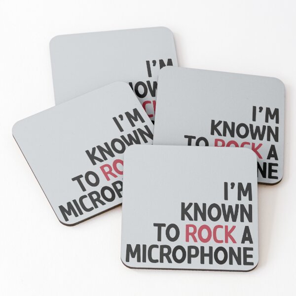 Item preview, I'm known to rock a microphone. - Rap Lyrics designed and sold by mymymagic.