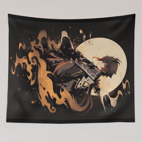 Item preview, Zhongli Graffiti designed and sold by SchellStation.