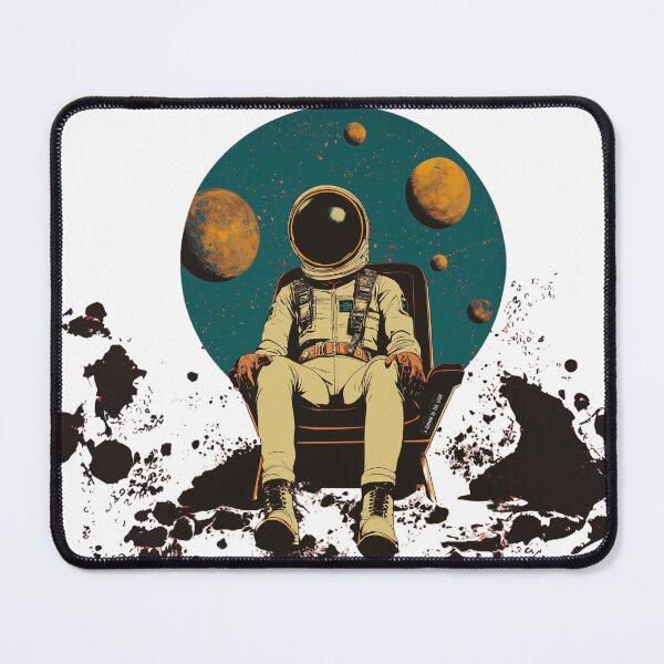 Item preview, SPACE YARD FOUR - Pop Art Astronaut, Original image by Eric Kerr designed and sold by AHumanInTheLoop.