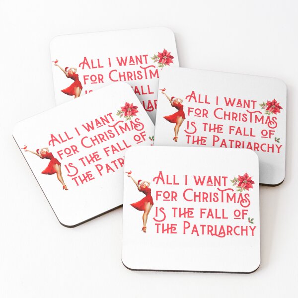 Item preview, Christmas Fall of the Patriarchy designed and sold by Justdesignsco.