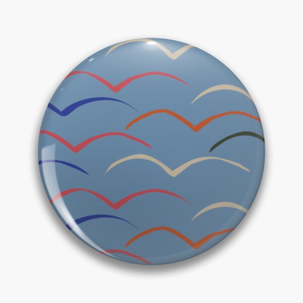 Aperçu de l'œuvre Résumé Mouettes en vol créée et vendue par DesignWerkz.
