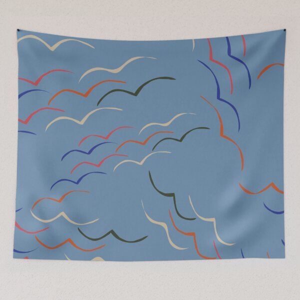 Item preview, Abstract Seagulls in Flight designed and sold by DesignWerkz.