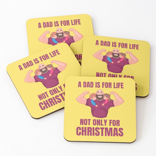 Item preview, A Dad is for Life not just for Christmas designed and sold by 87-Aesthetics.