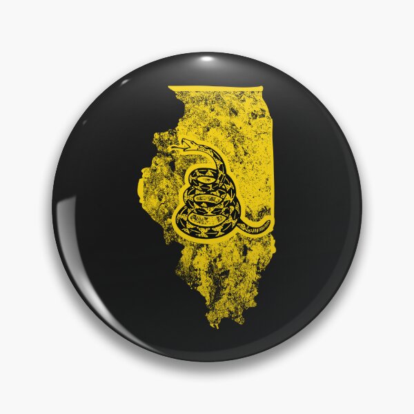 Item preview, ILLINOIS  - Freedom Is The Superpower - Gadsden Snake Flag - Dont Tread On Me design designed and sold by pelagio.