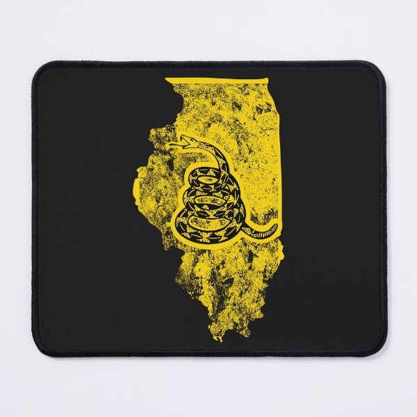 Item preview, ILLINOIS  - Freedom Is The Superpower - Gadsden Snake Flag - Dont Tread On Me design designed and sold by pelagio.