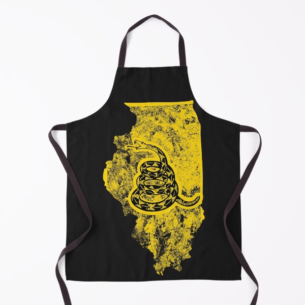 Item preview, ILLINOIS - Freedom Is The Superpower - Gadsden Snake Flag - Dont Tread On Me design designed and sold by pelagio.
