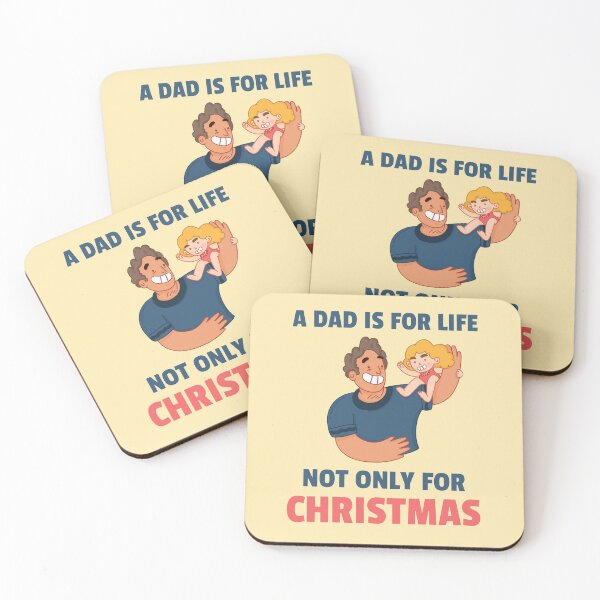 Item preview, A Dad is for Life not just for Christmas designed and sold by 87-Aesthetics.