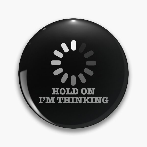 Item preview, Hold On I'm Thinking designed and sold by The magic  Yellow bus.