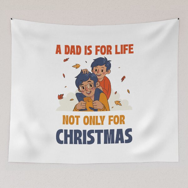 Item preview, A Dad is for Life not just for Christmas designed and sold by 87-Aesthetics.