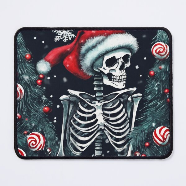Item preview, Christmas and Holiday Skeleton - Watercolor & Ink 56 designed and sold by KBMediaArt.