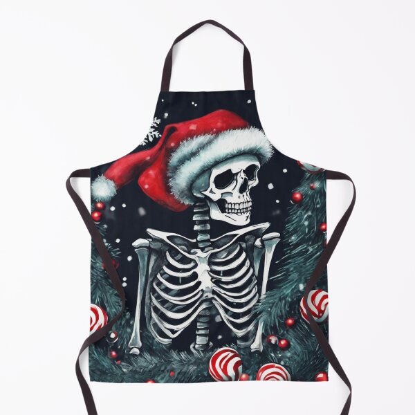 Item preview, Christmas and Holiday Skeleton - Watercolor & Ink 56 designed and sold by KBMediaArt.