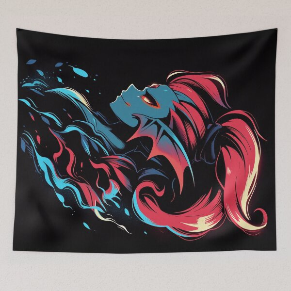 Item preview, Undyne Graffiti designed and sold by SchellStation.