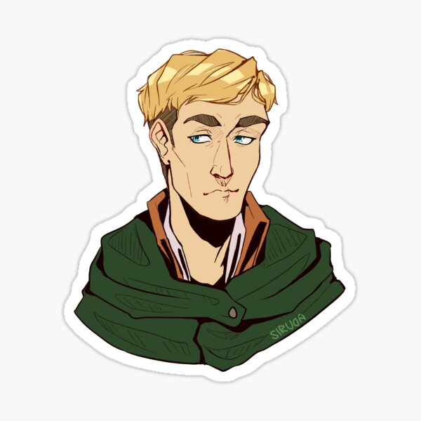 Erwin Buste Sticker