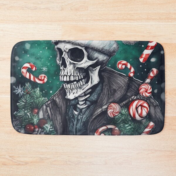 Item preview, Christmas and Holiday Skeleton - Watercolor & Ink 55 designed and sold by KBMediaArt.