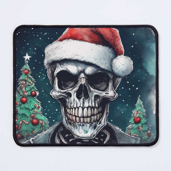 Item preview, Christmas and Holiday Skeleton - Watercolor & Ink 58 designed and sold by KBMediaArt.