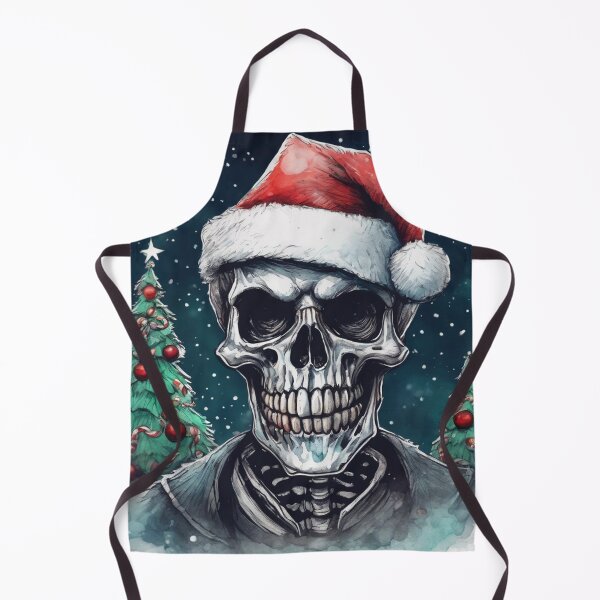 Item preview, Christmas and Holiday Skeleton - Watercolor & Ink 58 designed and sold by KBMediaArt.