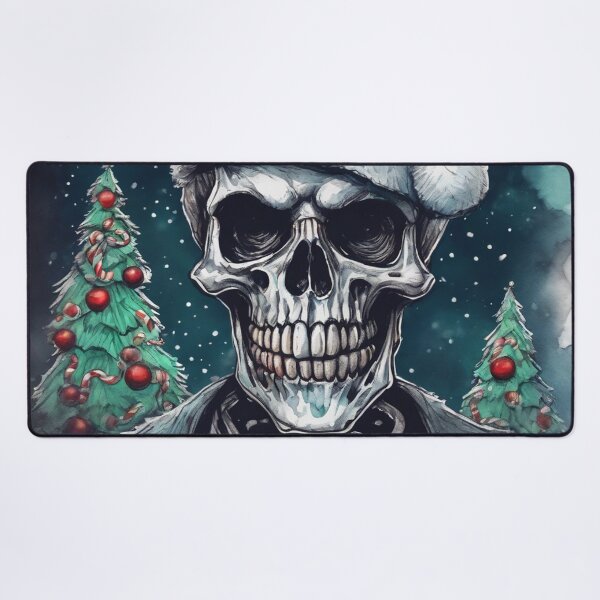 Item preview, Christmas and Holiday Skeleton - Watercolor & Ink 58 designed and sold by KBMediaArt.