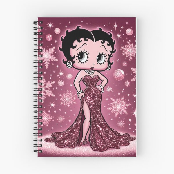 Item preview, Betty Boop's Glamorous Winter Sparkle designed and sold by LyssasMindArt.